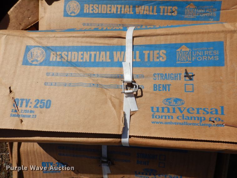 image for item DL5973 Approximately 1,026 Duraform Resi-ply concrete wall forms