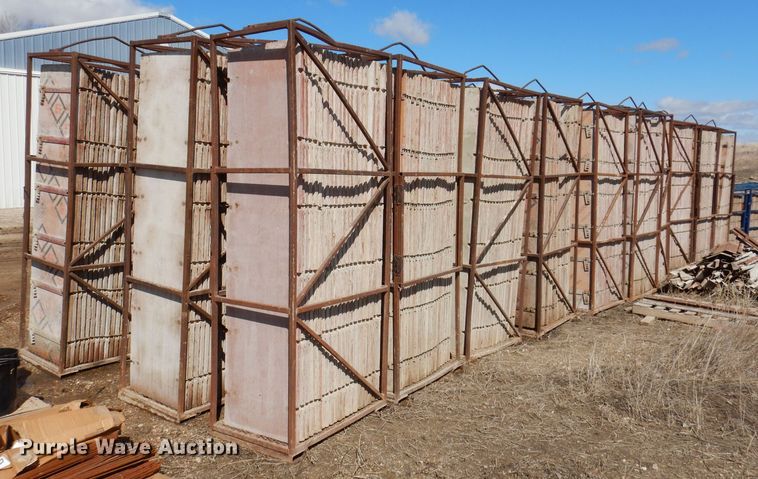 image for item DL5973 Approximately 1,026 Duraform Resi-ply concrete wall forms