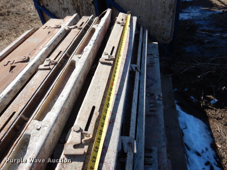 image for item DL5973 Approximately 1,026 Duraform Resi-ply concrete wall forms