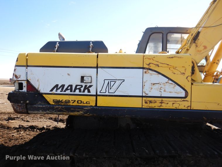 image for item DL5974 1996 Kobelco SK270LC Mark IV  excavator