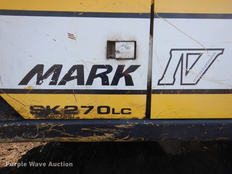 image for item DL5974 1996 Kobelco SK270LC Mark IV  excavator