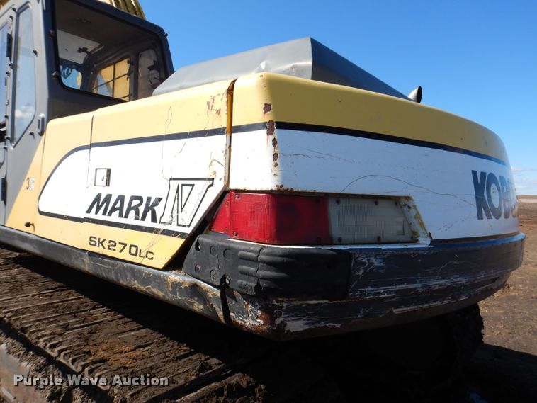 image for item DL5974 1996 Kobelco SK270LC Mark IV  excavator