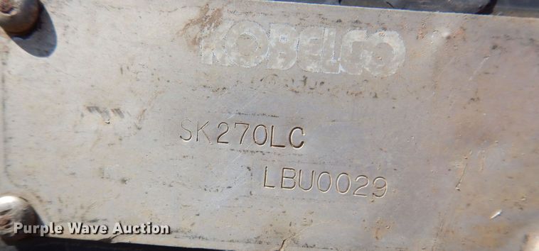 image for item DL5974 1996 Kobelco SK270LC Mark IV  excavator