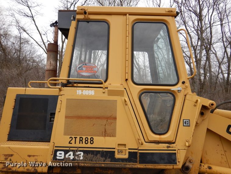 image for item DL5982 1988 Caterpillar 943  track loader