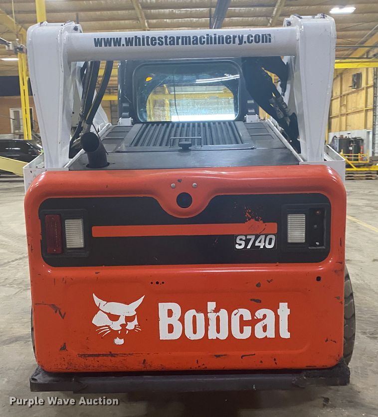 image for item DM4043 2019 Bobcat S740  skid steer loader