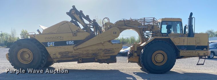 image for item DM4058 1993 Caterpillar 615C Series II  elevating scraper