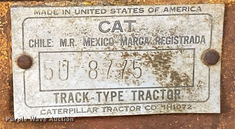 image for item DM4086 Caterpillar D2  crawler tractor