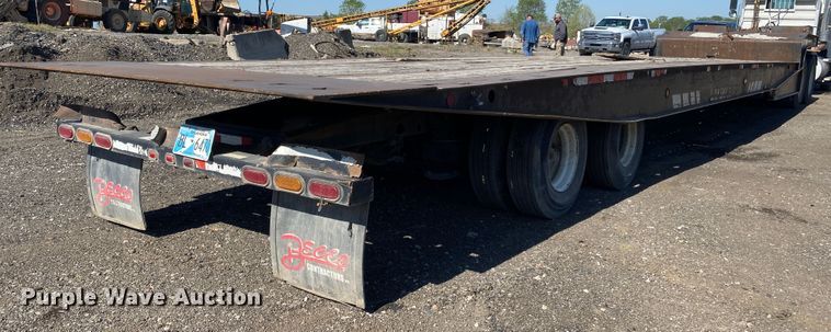 image for item DM4092 2007 Landoll  tilt deck equipment trailer