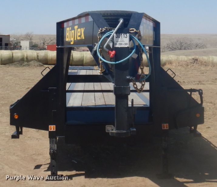 image for item DM5414 2022 Big Tex 22GN-35BK-5MR  equipment trailer