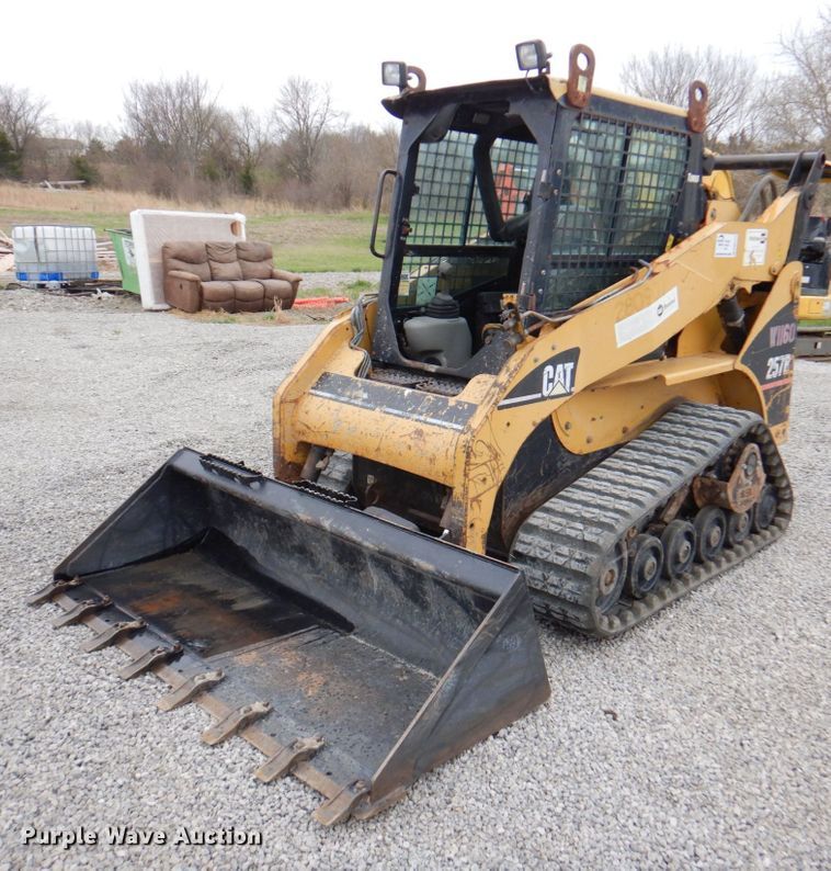 image for item DM6117 2006 Caterpillar 257B  tracked skid steer loader