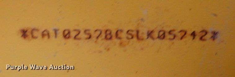 image for item DM6117 2006 Caterpillar 257B  tracked skid steer loader