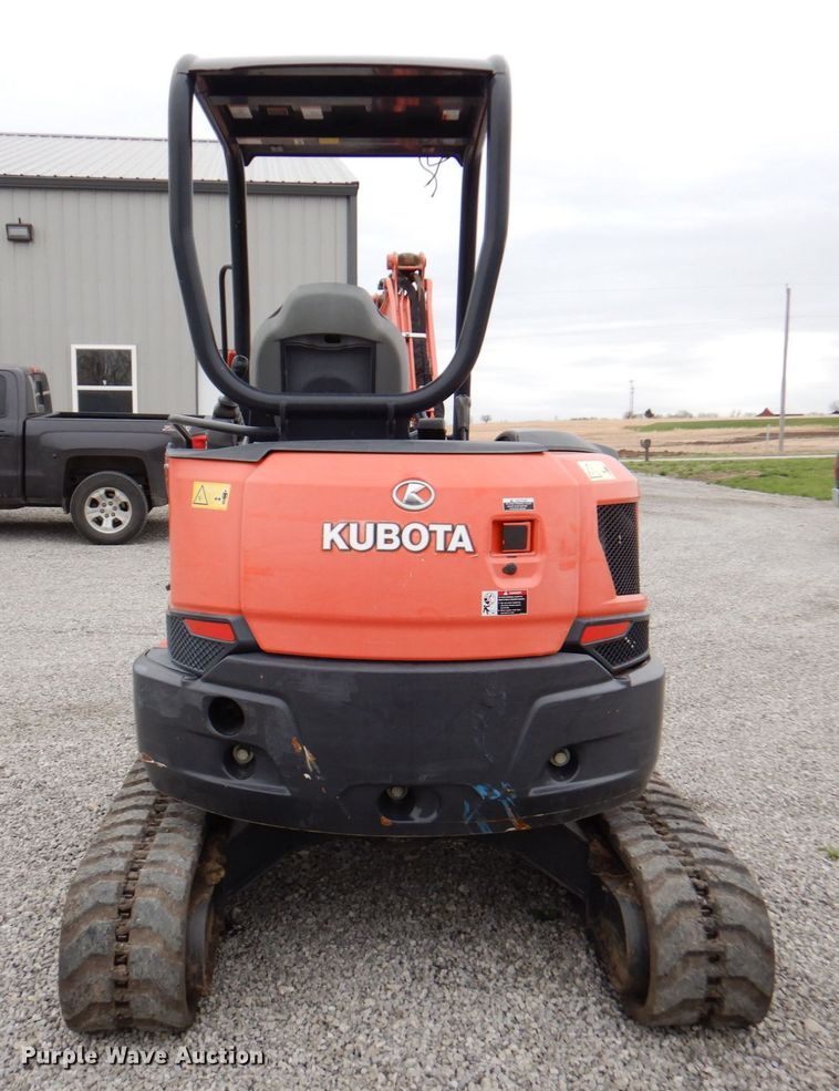 image for item DM6119 2015 Kubota U35-4  mini excavator