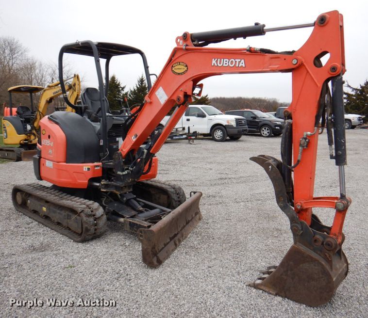 image for item DM6119 2015 Kubota U35-4  mini excavator