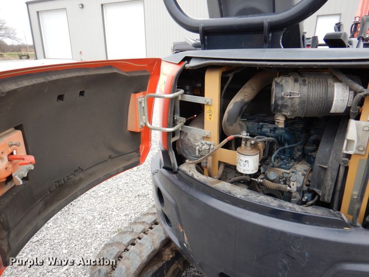 image for item DM6119 2015 Kubota U35-4  mini excavator
