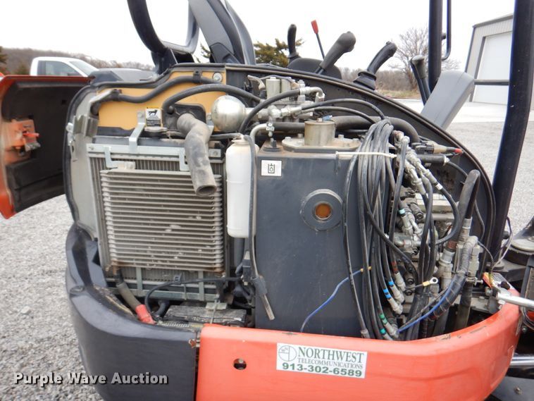 image for item DM6119 2015 Kubota U35-4  mini excavator