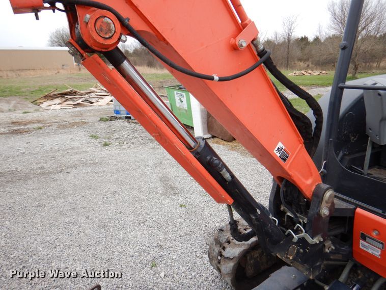 image for item DM6119 2015 Kubota U35-4  mini excavator