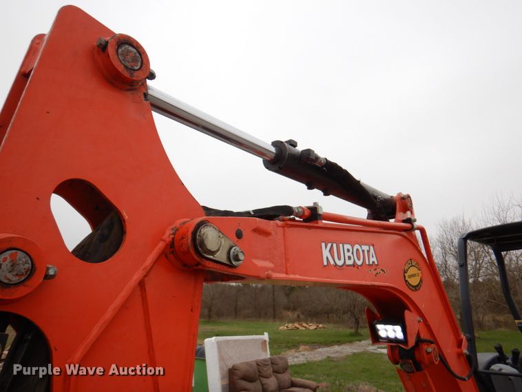image for item DM6119 2015 Kubota U35-4  mini excavator