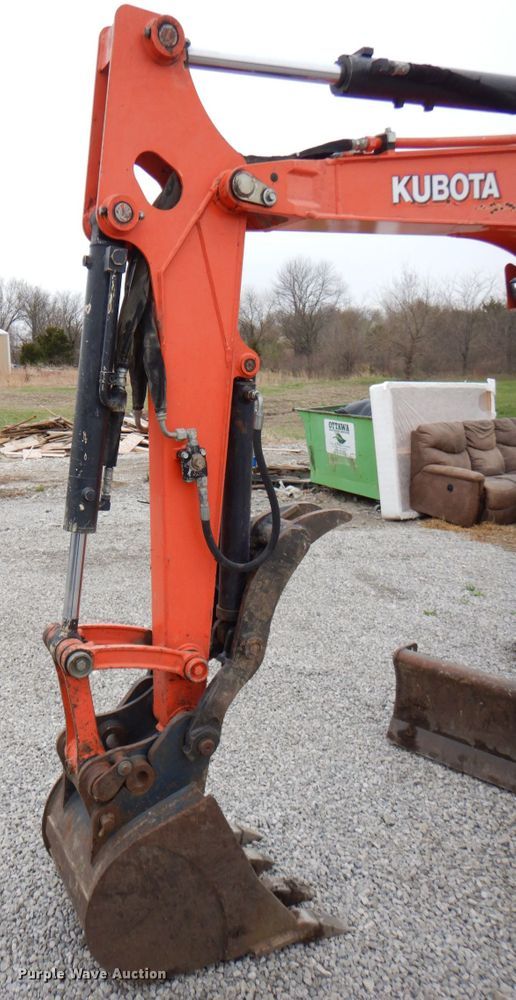 image for item DM6119 2015 Kubota U35-4  mini excavator