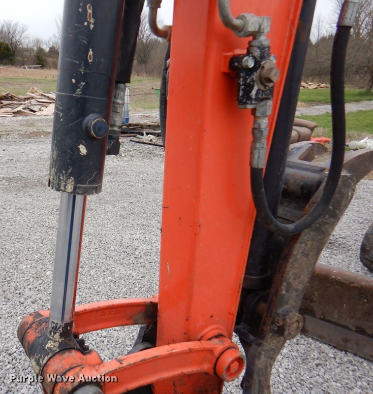 image for item DM6119 2015 Kubota U35-4  mini excavator