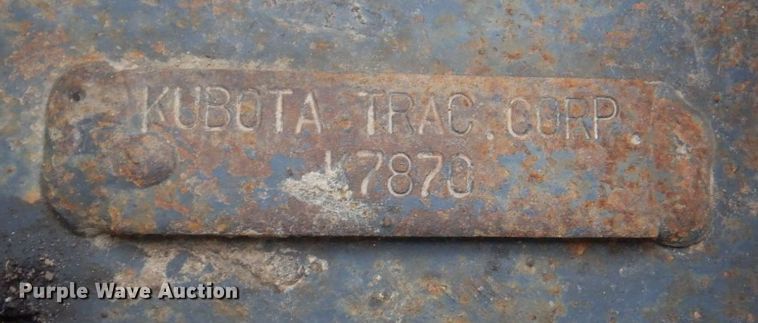 image for item DM6119 2015 Kubota U35-4  mini excavator