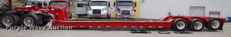 image for item DM6126 2005 Trail King TK110HDG-503  lowboy equipment trailer