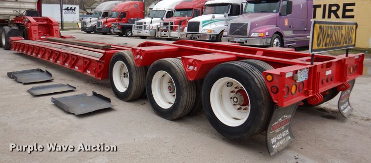 image for item DM6126 2005 Trail King TK110HDG-503  lowboy equipment trailer