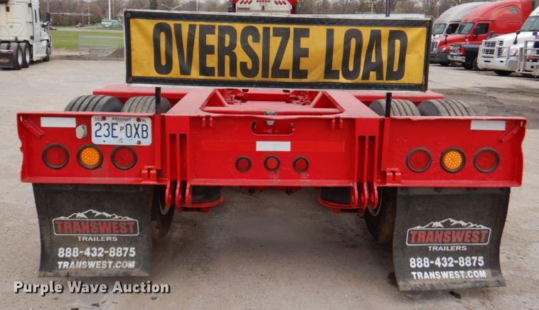 image for item DM6126 2005 Trail King TK110HDG-503  lowboy equipment trailer