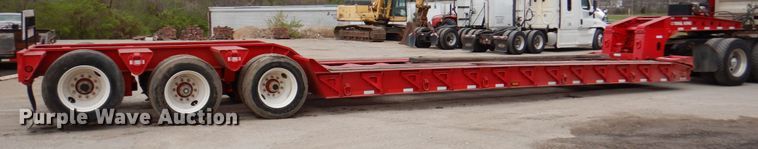 image for item DM6126 2005 Trail King TK110HDG-503  lowboy equipment trailer