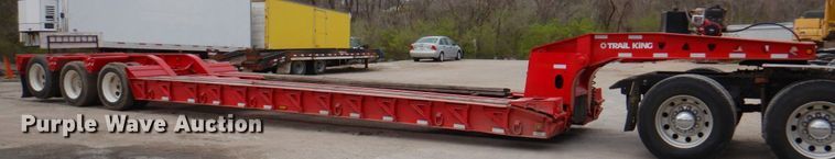 image for item DM6126 2005 Trail King TK110HDG-503  lowboy equipment trailer