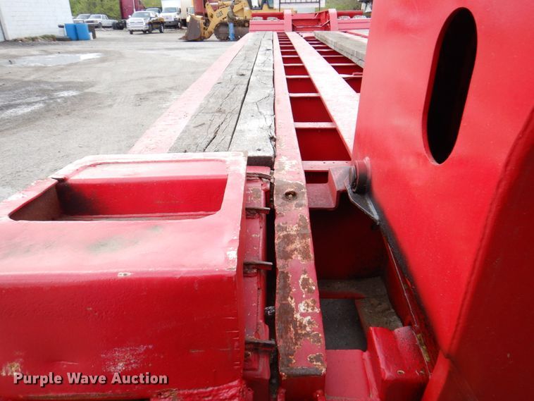 image for item DM6126 2005 Trail King TK110HDG-503  lowboy equipment trailer