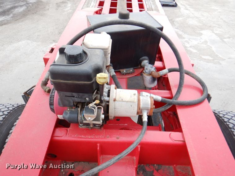 image for item DM6126 2005 Trail King TK110HDG-503  lowboy equipment trailer