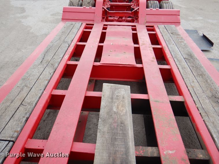 image for item DM6126 2005 Trail King TK110HDG-503  lowboy equipment trailer