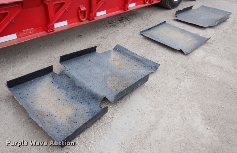 image for item DM6126 2005 Trail King TK110HDG-503  lowboy equipment trailer