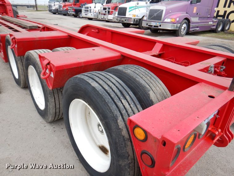 image for item DM6126 2005 Trail King TK110HDG-503  lowboy equipment trailer