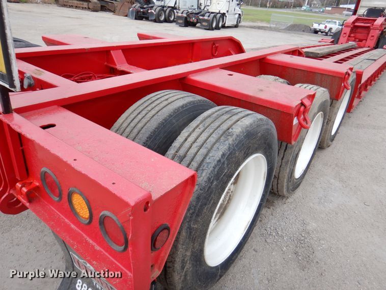 image for item DM6126 2005 Trail King TK110HDG-503  lowboy equipment trailer