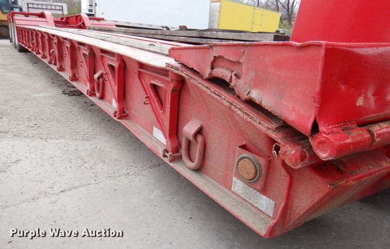 image for item DM6126 2005 Trail King TK110HDG-503  lowboy equipment trailer