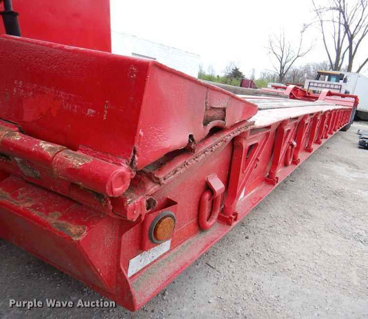 image for item DM6126 2005 Trail King TK110HDG-503  lowboy equipment trailer