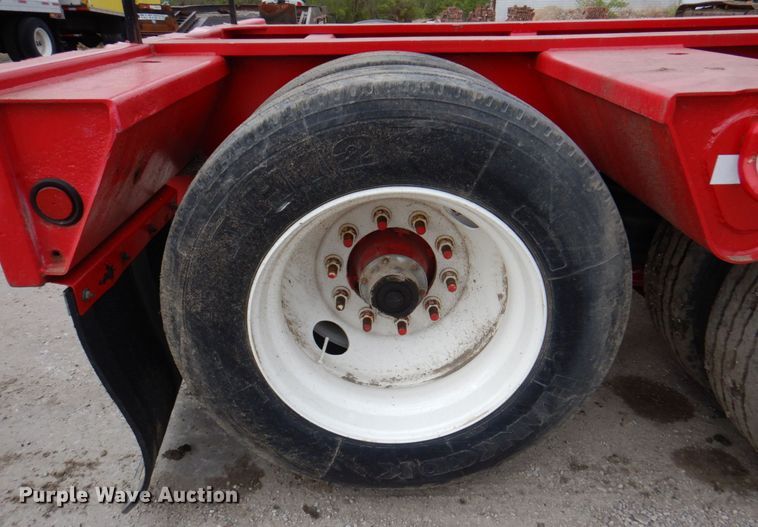 image for item DM6126 2005 Trail King TK110HDG-503  lowboy equipment trailer