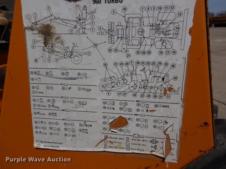 image for item DM7298 2002 Case 960  trencher