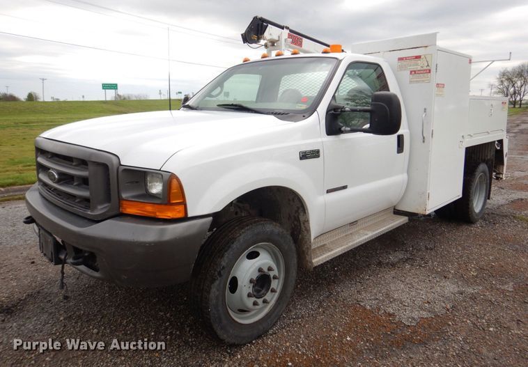 image for item DM7315 2000 Ford F550 Super Duty XL  utility / service truck