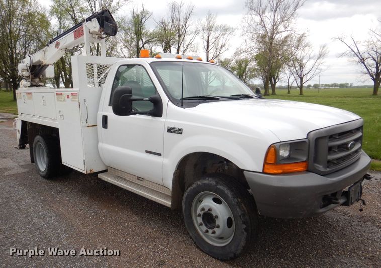 image for item DM7315 2000 Ford F550 Super Duty XL  utility / service truck