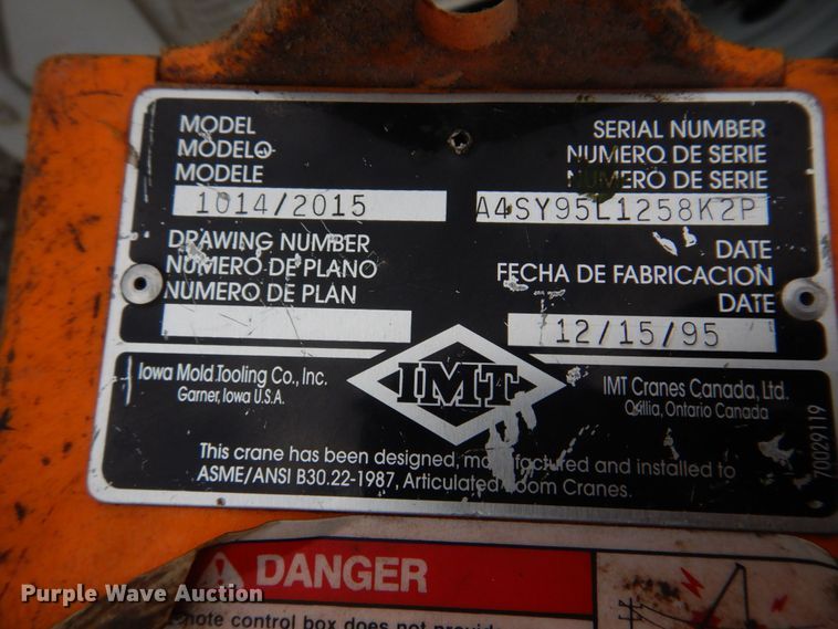 image for item DM7315 2000 Ford F550 Super Duty XL  utility / service truck