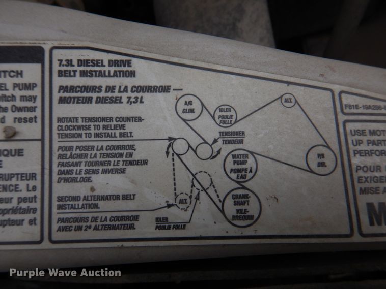 image for item DM7315 2000 Ford F550 Super Duty XL  utility / service truck