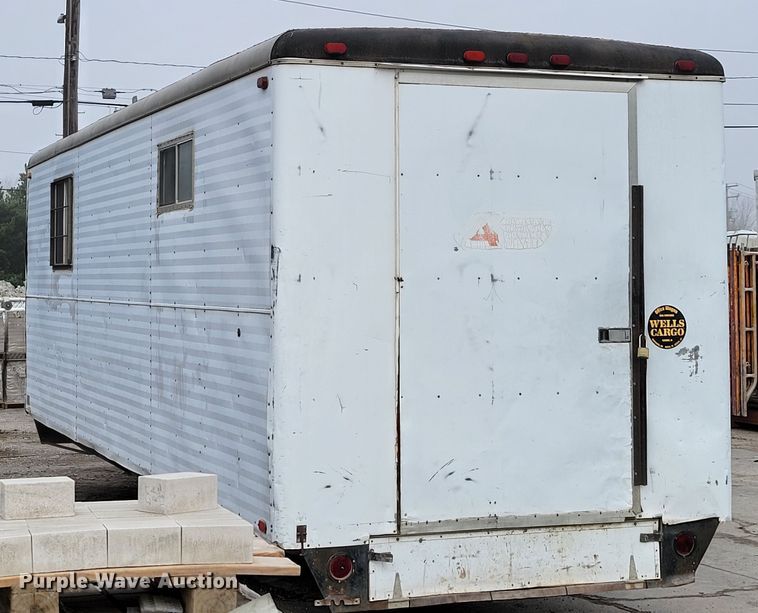 image for item DN7333 1988 Wells Cargo  office trailer