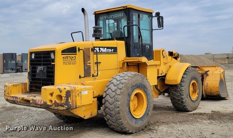 image for item DN7336 2006 Hyundai HL760 XTD-7  wheel loader