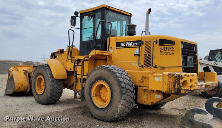 image for item DN7336 2006 Hyundai HL760 XTD-7  wheel loader
