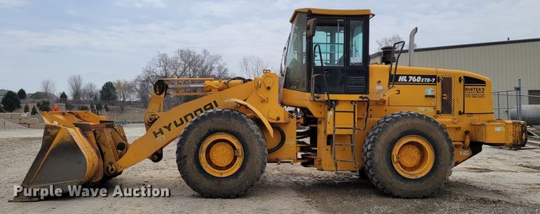 image for item DN7336 2006 Hyundai HL760 XTD-7  wheel loader