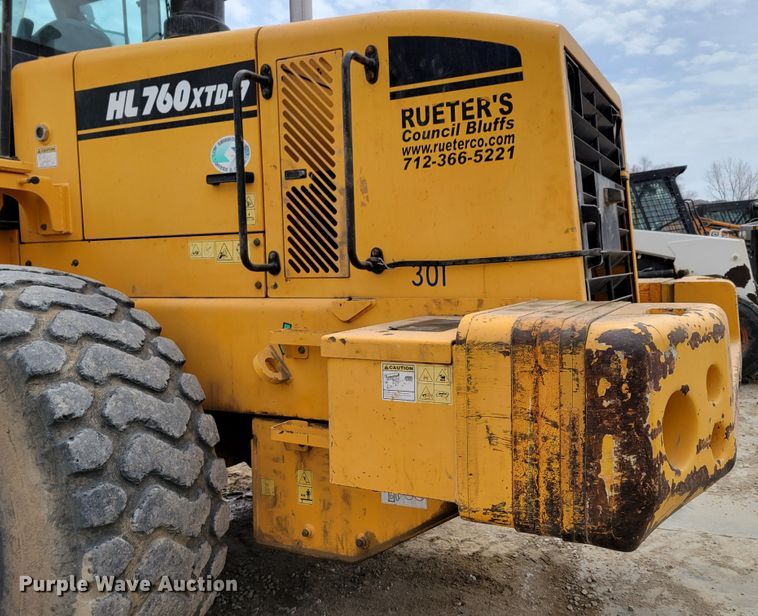 image for item DN7336 2006 Hyundai HL760 XTD-7  wheel loader