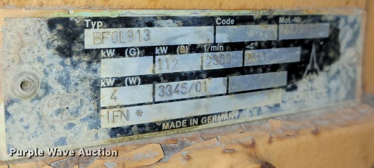 image for item DN7338 1989 Case W1402 PD  single drum roller