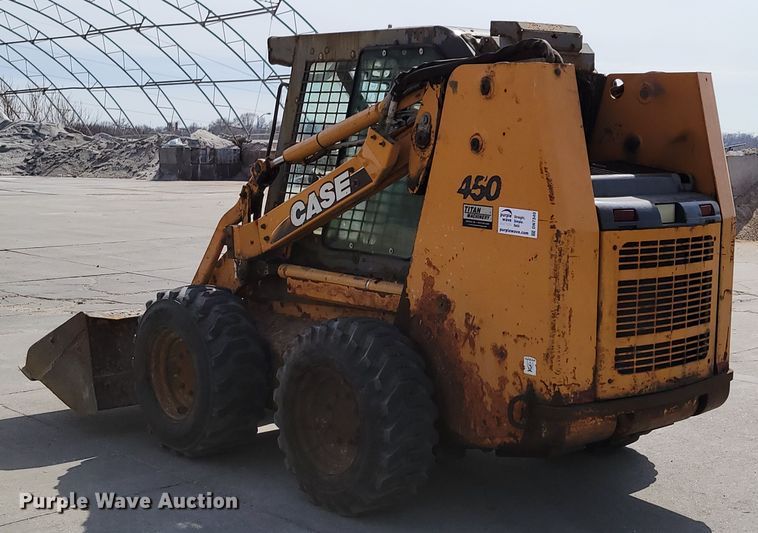 image for item DN7340 Case 450  skid steer loader